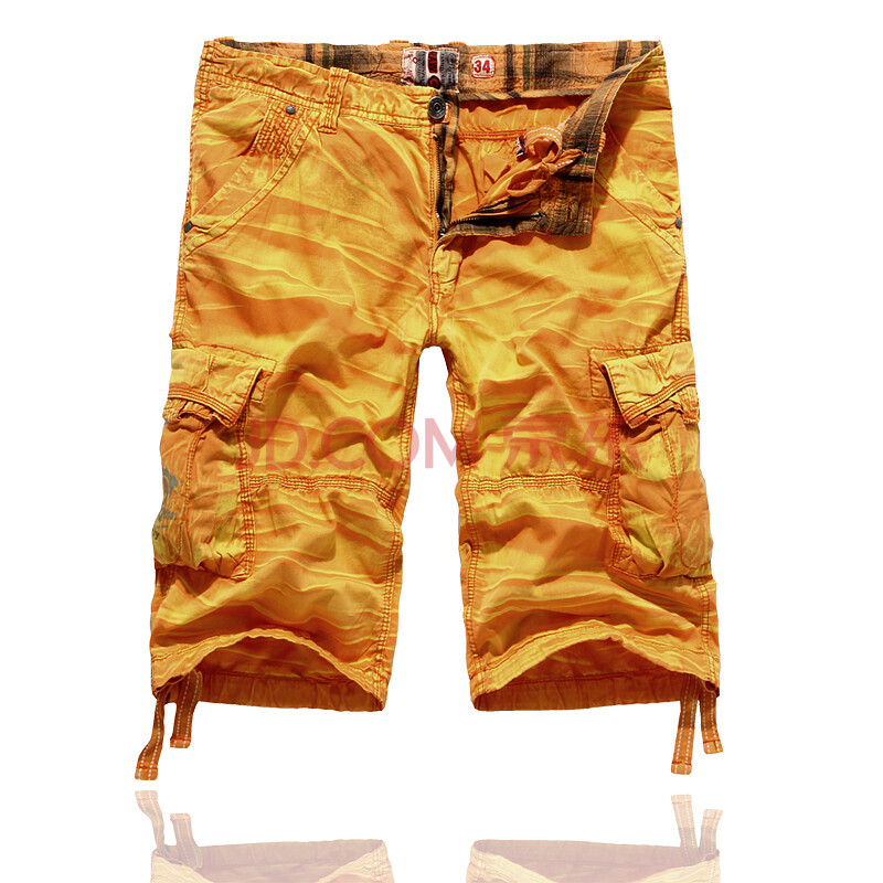 货到付款 路凡 2014夏季新款<em>af迷彩短裤</em>男士工