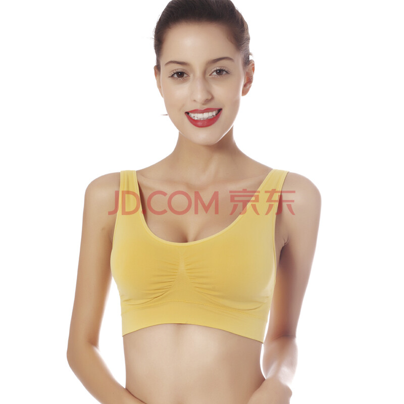<em>浪莎文胸</em> 女士运动<em>文胸</em> 时尚性感无缝<em>背心式无</em>