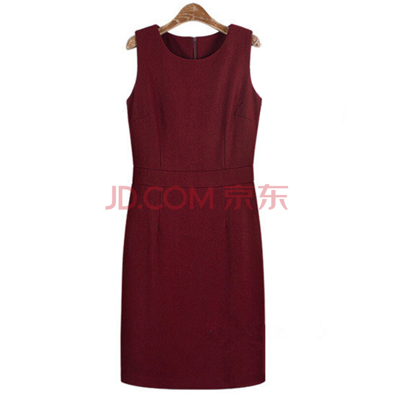 2014无袖毛呢<em>背心裙</em>秋<em>冬款</em>女士修身羊毛呢连