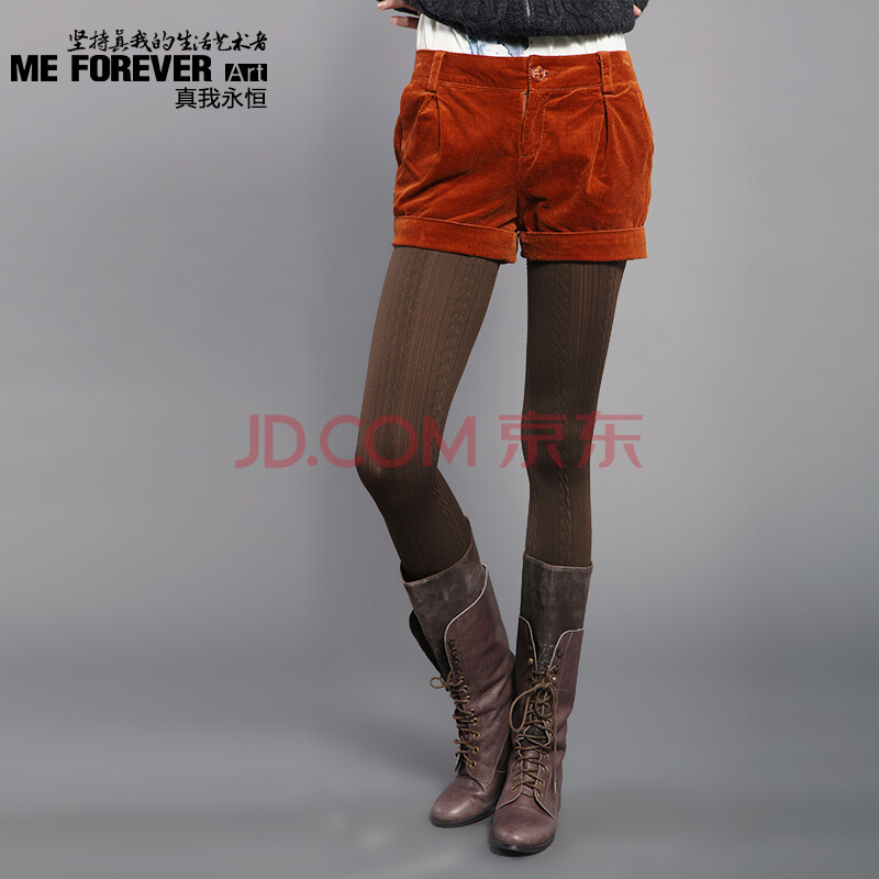 Me Forever真我永恒<em>秋冬款</em>韩版修身<em>女短裤</em>M2