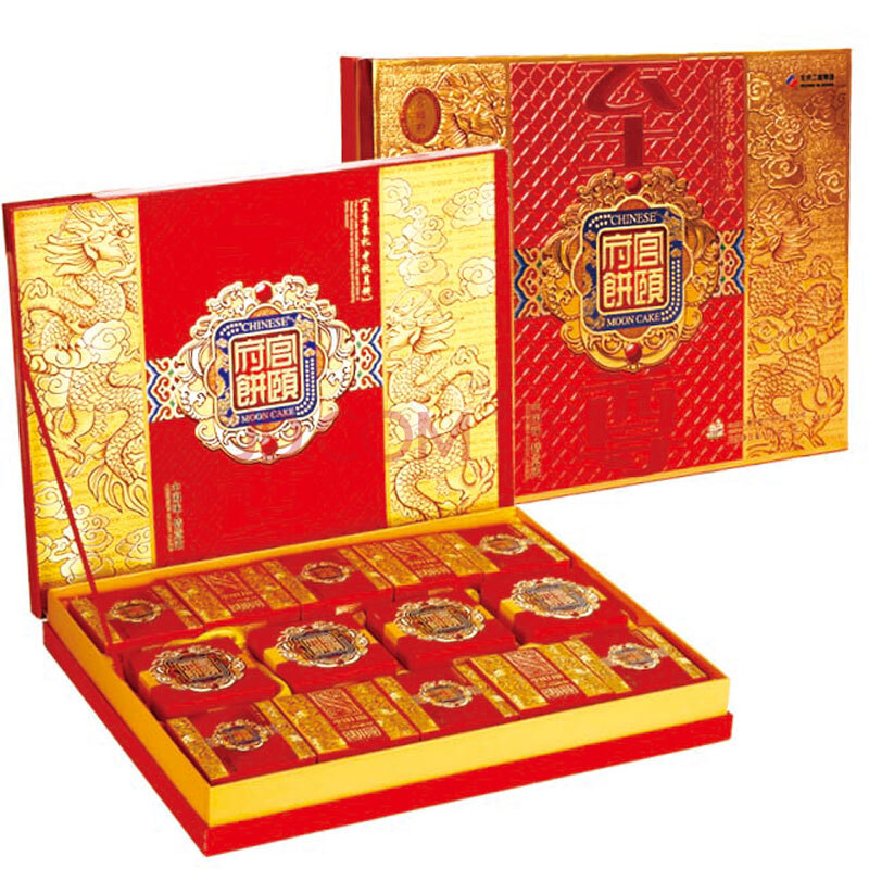 宫颐府月饼礼盒-- 精装1号金尊好礼1090g图片