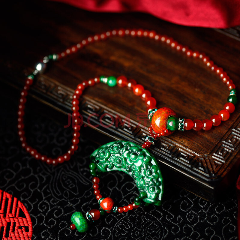 凤凰涅磐 品牌原创项链<em>干青</em>吊坠 E34121201 毛