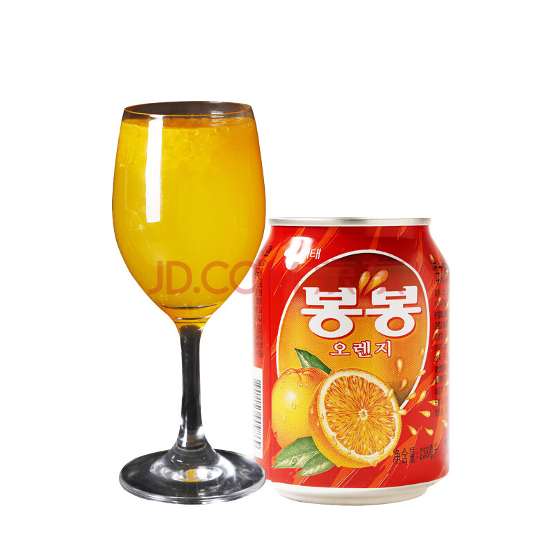 韩国进口果汁饮料果肉果味 海太橙汁果肉果汁