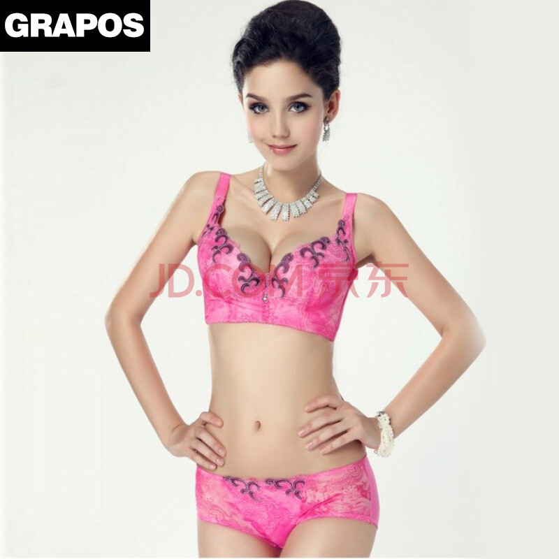 GRAPOS2014<em>文胸</em>套装<em>少女</em>丰胸罩中厚杯聚拢