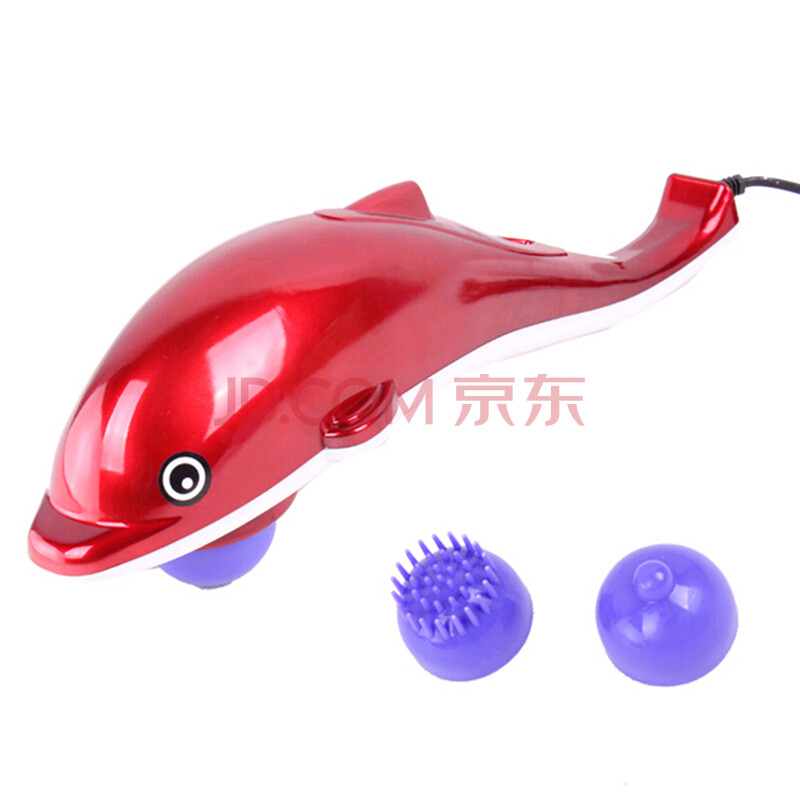 海豚多功能电动按摩棒震动按摩锤大功率按摩器