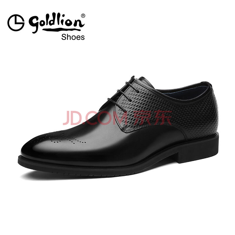 ½ðÀûÀ´£¨goldlion£©ÄÐЬÉÌÎñÕýװЬ¼òÔ¼ÊæÊÊÆ¤Ð¬580810092ADB-ºÚÉ«-41Âë