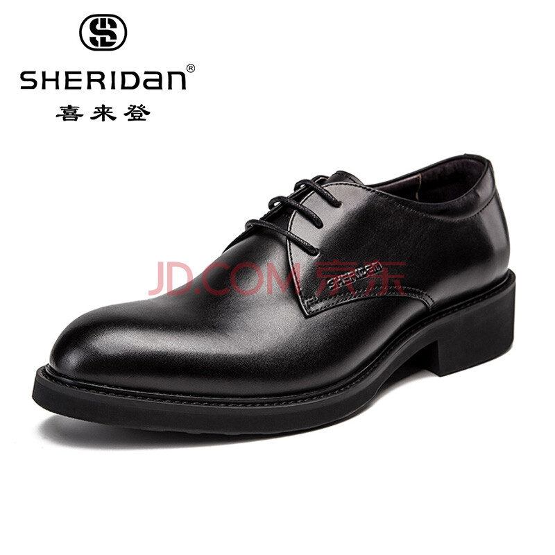 SheridanϲÀ´µÇÉÌÎñƤЬÄÐר¹ñÕæÆ¤Ô²Í·Ïµ´øÉðÊ¿ºÚÉ«¹¤×÷µÍ°ïЬ4105 ºÚÉ« 40