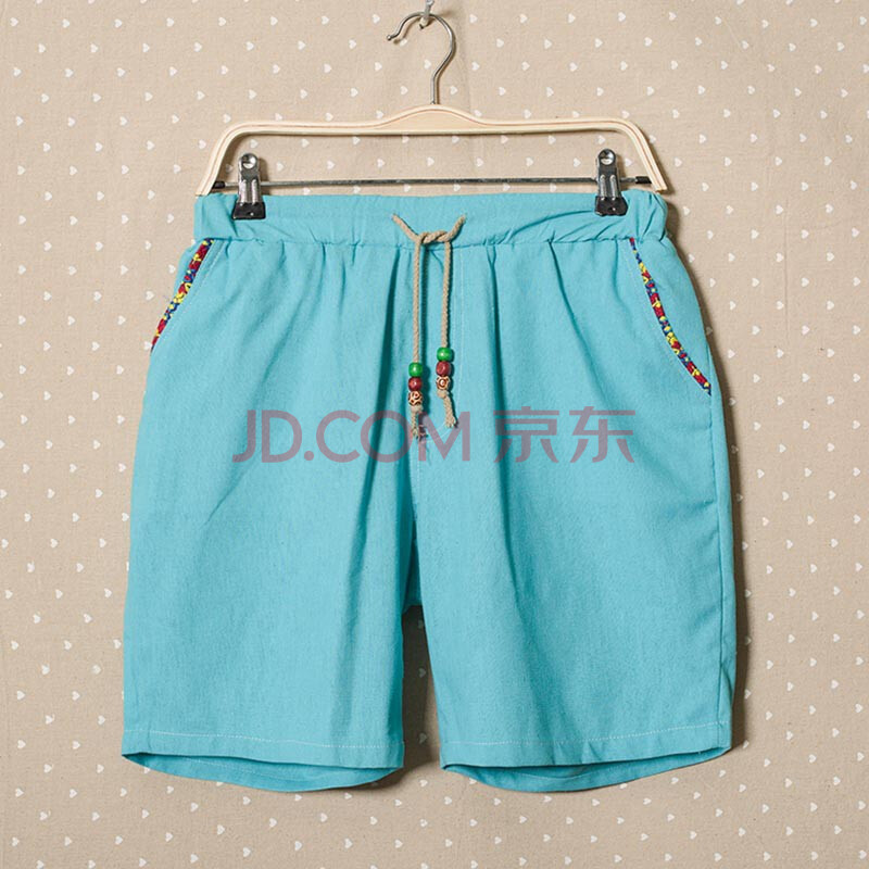 衫<em>步</em>UPS 男士<em>五分</em>裤 复古风休闲<em>短裤</em> 男士沙滩