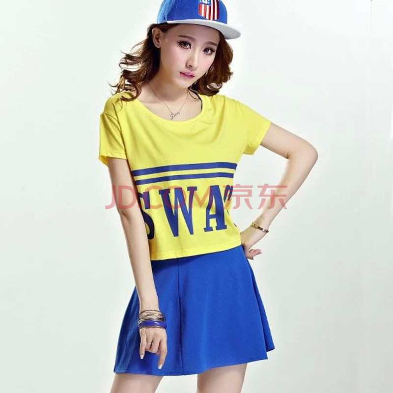 2014夏装新款短袖<em>短裤裙套装</em>女韩版修身<em>卫衣</em>