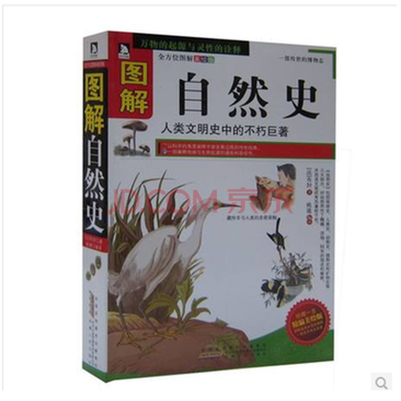 图解自然史 自然科学史 人类文明史 科普书籍 插