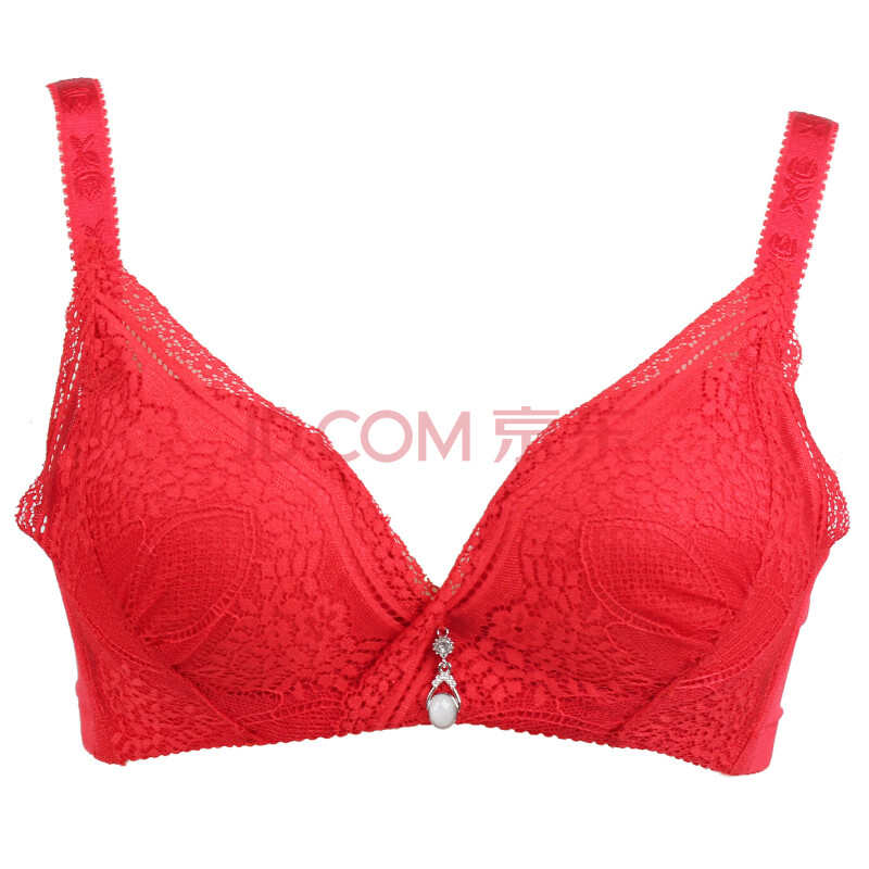 原始鱼品牌按摩<em>硅胶乳罩</em>无痕内衣聚拢<em>文胸</em>薄蕾