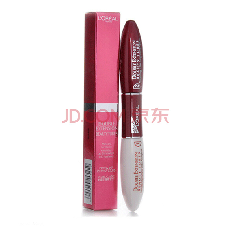 欧莱雅双头滋养睫毛膏(紫色) 5.2ml小组,欧莱雅