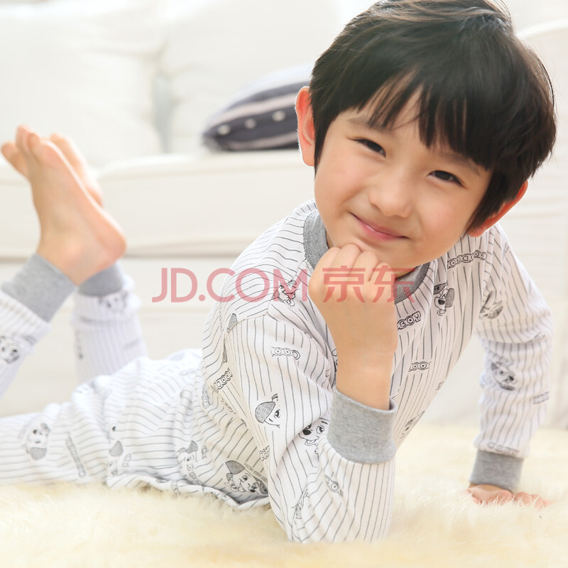 彩桥<em>童装</em>儿童棉毛衫 儿童内衣<em>男纯棉睡衣 </em>男女