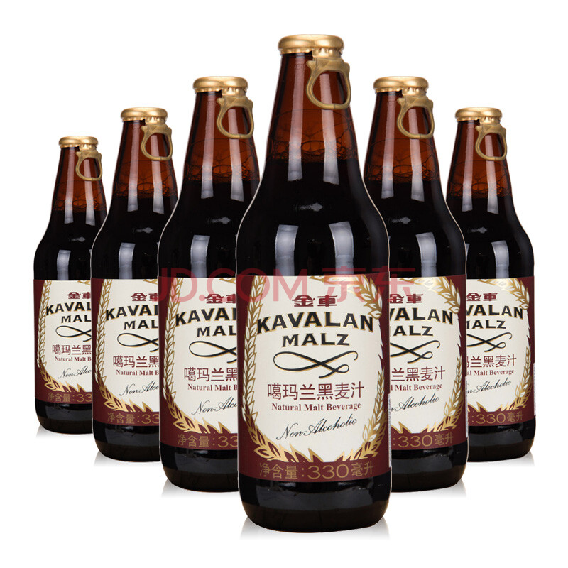 KAVALAN MALZ金车噶玛兰黑麦汁(330ml*6支)图片-京东
