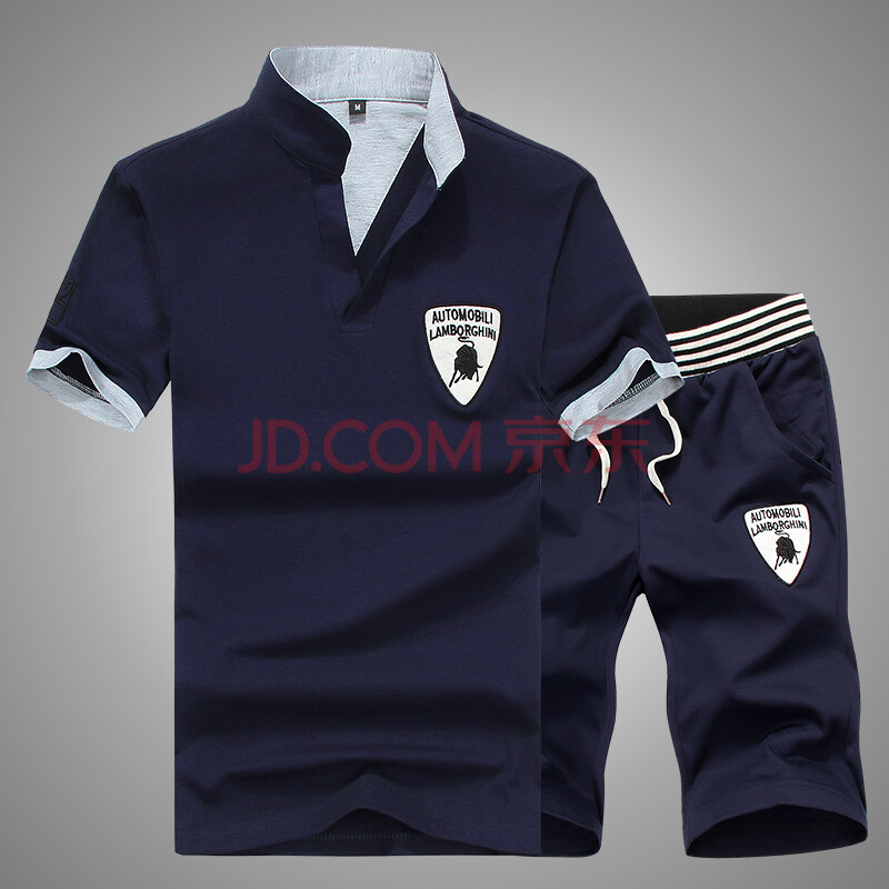 aoriwei夏装<em>套装男装</em>2014新款兰博基尼直筒7分