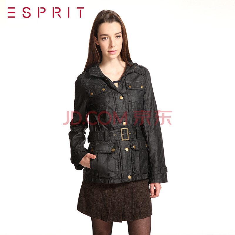 <em>esprit</em> /<em>埃斯普利特女式休闲外套</em>WC1840 黑色