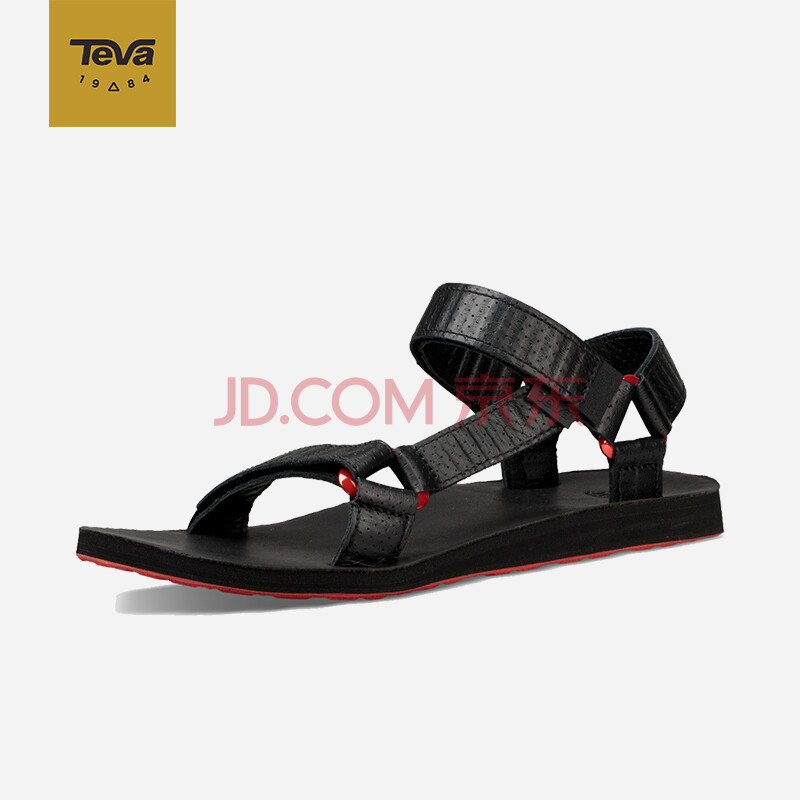 Teva/Ì«ÍÛ ÄоµäƤ¸ïÔ˶¯Ê±ÉÐÁ¹Ð¬ÄÐ ÈáÈíÊæÊÊ 2018ÐÂ¿î ºÚÉ« 40.5