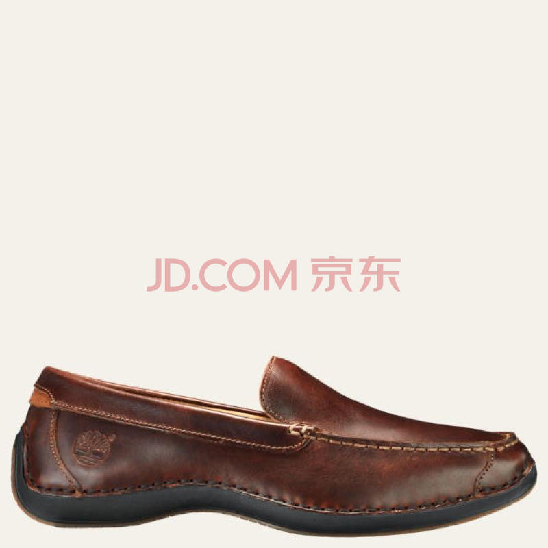 全球購 Timberland/添柏嵐男鞋一腳蹬休閑鞋皮鞋樂福鞋74024214 Root Beer Smooth 10 Medium