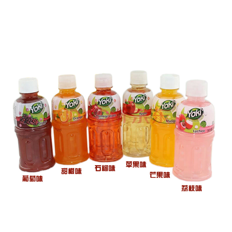 马来西亚进口 洋一yoki 果汁饮料 320ml 富含椰果 冻饮 冰凉一夏 4