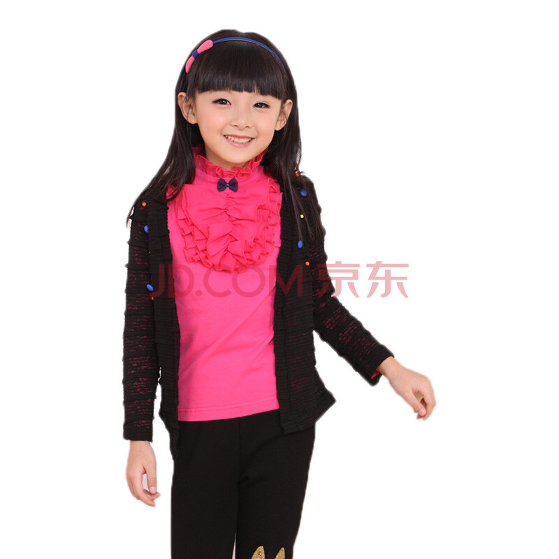 POSCN 女童<em>秋装</em>防晒服 长袖<em>小开衫</em>外套薄外