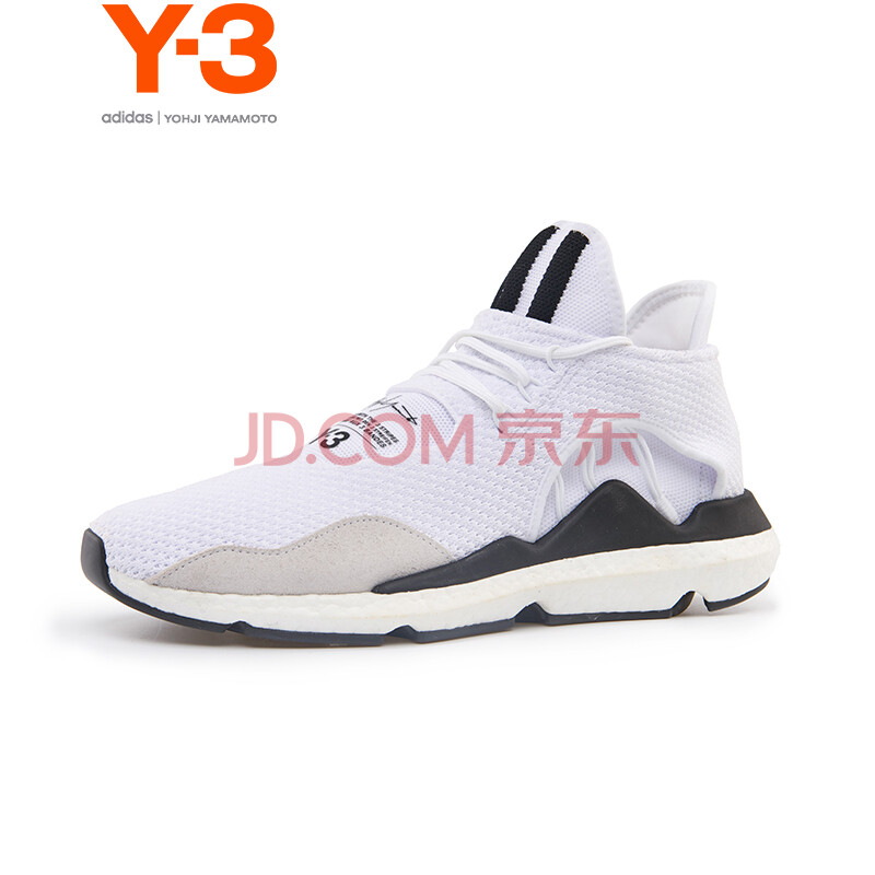 Y-3 ɽ±¾Ò«Ë¾Ç©Ãû¿î BOOSTϵÁÐ °×É«ÍøÑÛºÚÈý¸ÜµÍ°ïÐÝÏÐЬ ÄÐÅ®Çé¿îЬ 27-AC7195 °×É« UK4.5 37 1/3