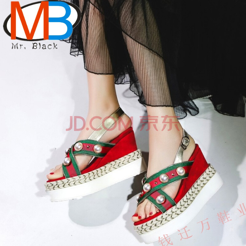 ÂɵÇ˼2018пÏÄŮЬ×Ӳݱàºñµ×ÆÂ¸úÅ®Á¹Ð¬ÕäÖé×°ÊÎÕæÆ¤ÐÝÏи߸úЬËɸâµ×ѧÉúŮЬ ºìÉ« 39