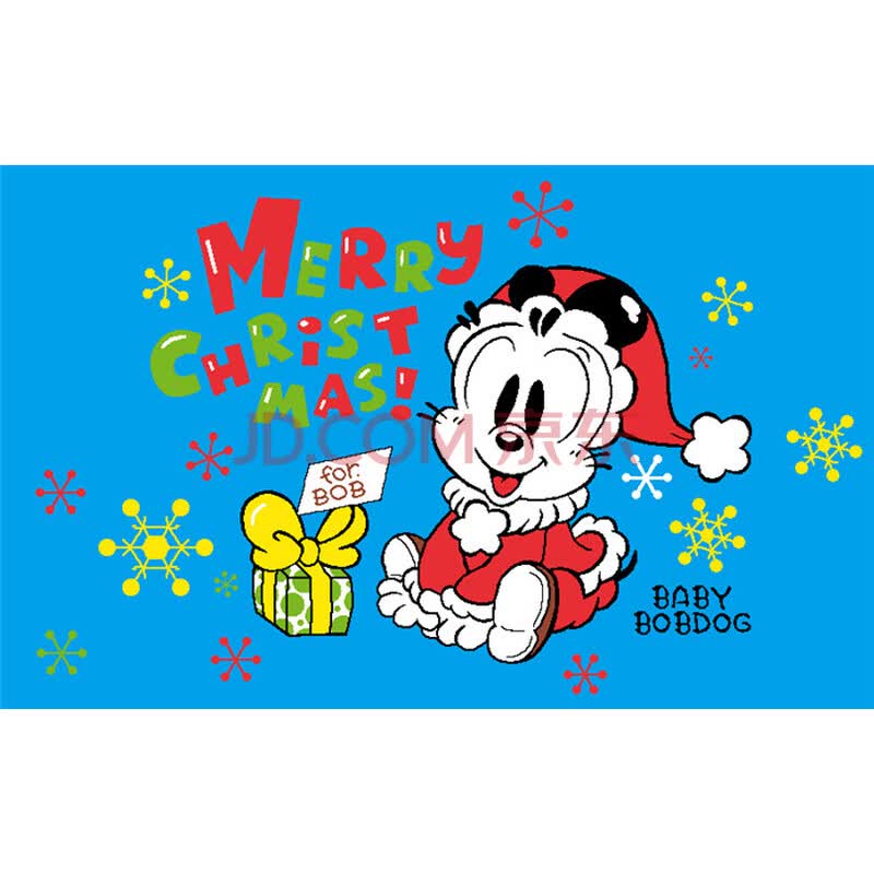 圣诞节christmas巴布豆卡通儿童 地垫门垫 入门除尘 4