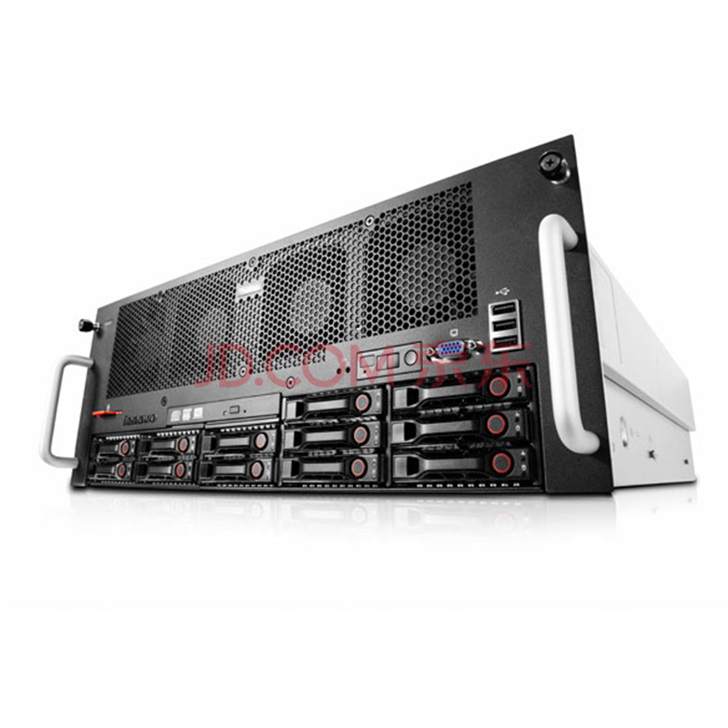 联想thinkserver 4u机架四路服务器rq940 核心应用 八核e7-4820v2 四