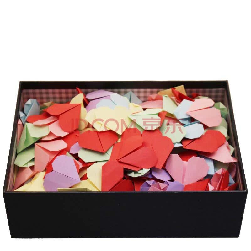 爱<em>惊喜</em>创意<em>礼品</em> 纯手工折纸桃心爱心成品520颗