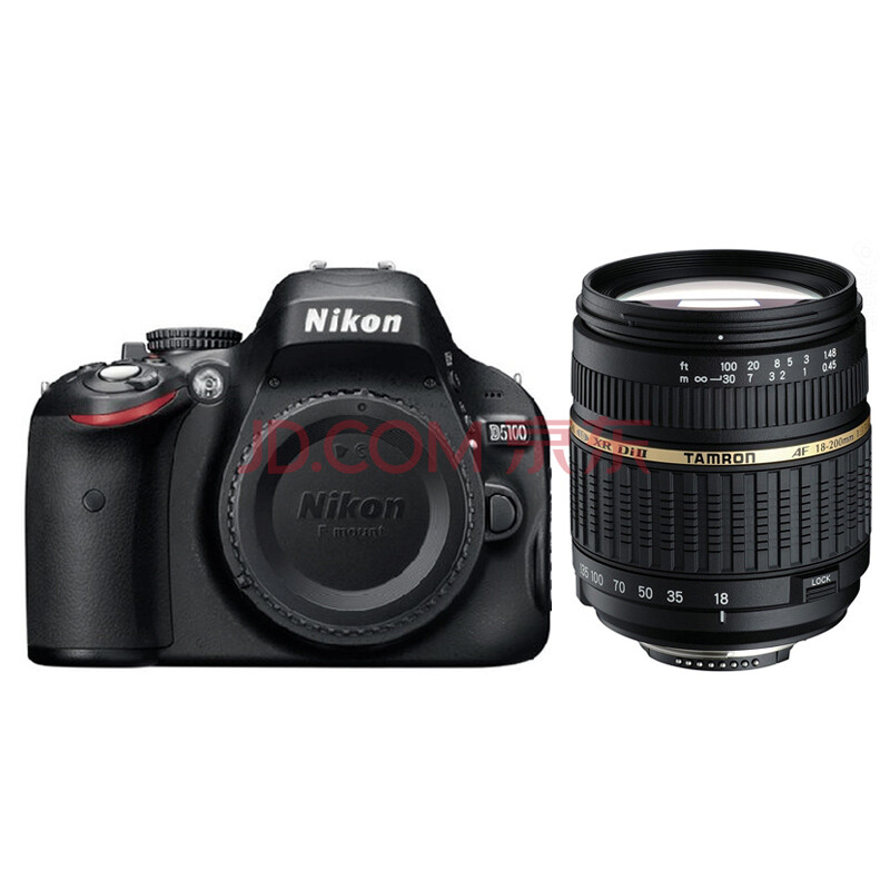 Nikon尼康D5100长焦镜头套装 D5100单机配腾