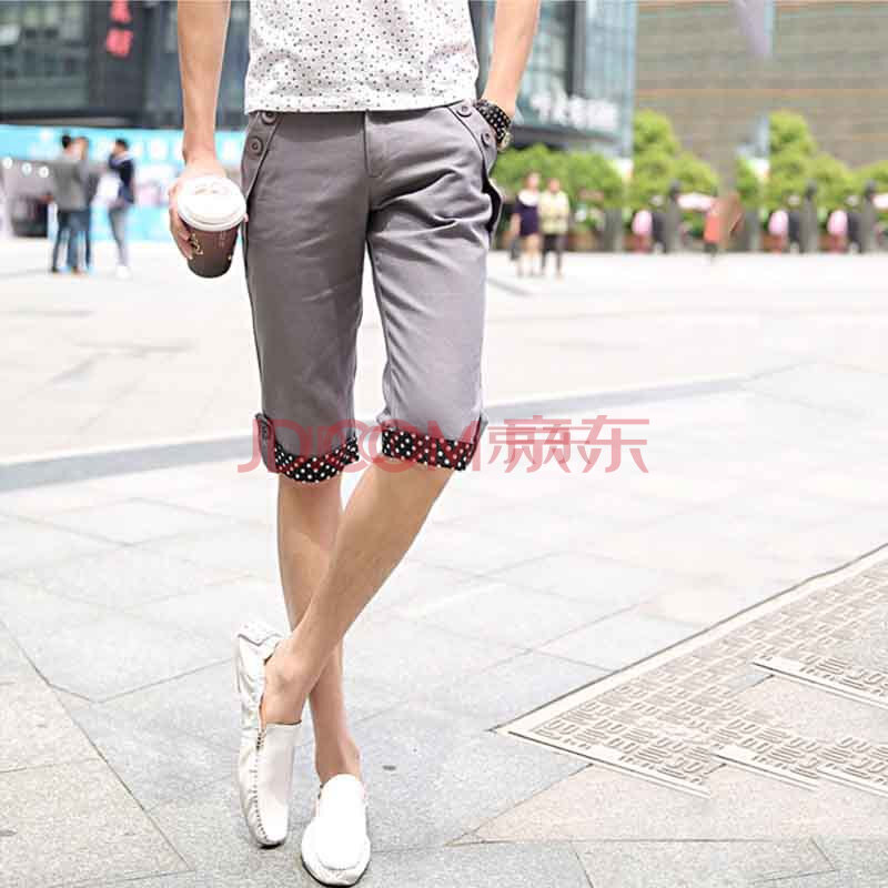 就衣家美特斯2014夏装棉质修身休闲<em>男士短裤</em>
