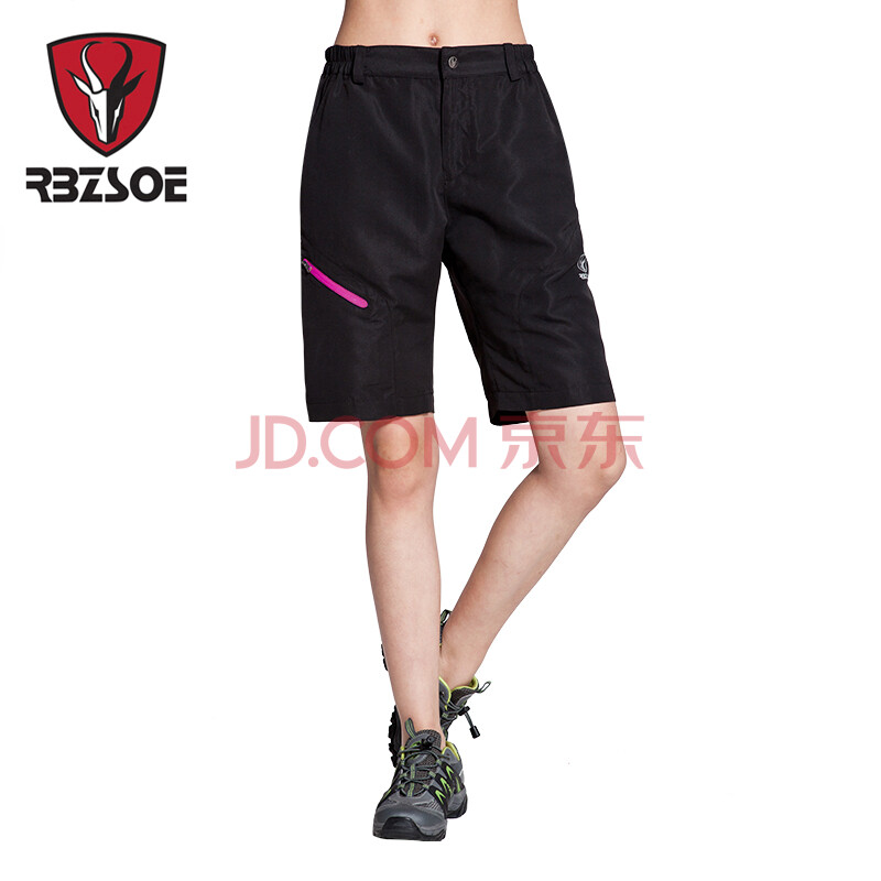 瑞速炫彩沙滩<em>短裤</em> <em>女黑色</em> L<em>图片</em>-京东商城