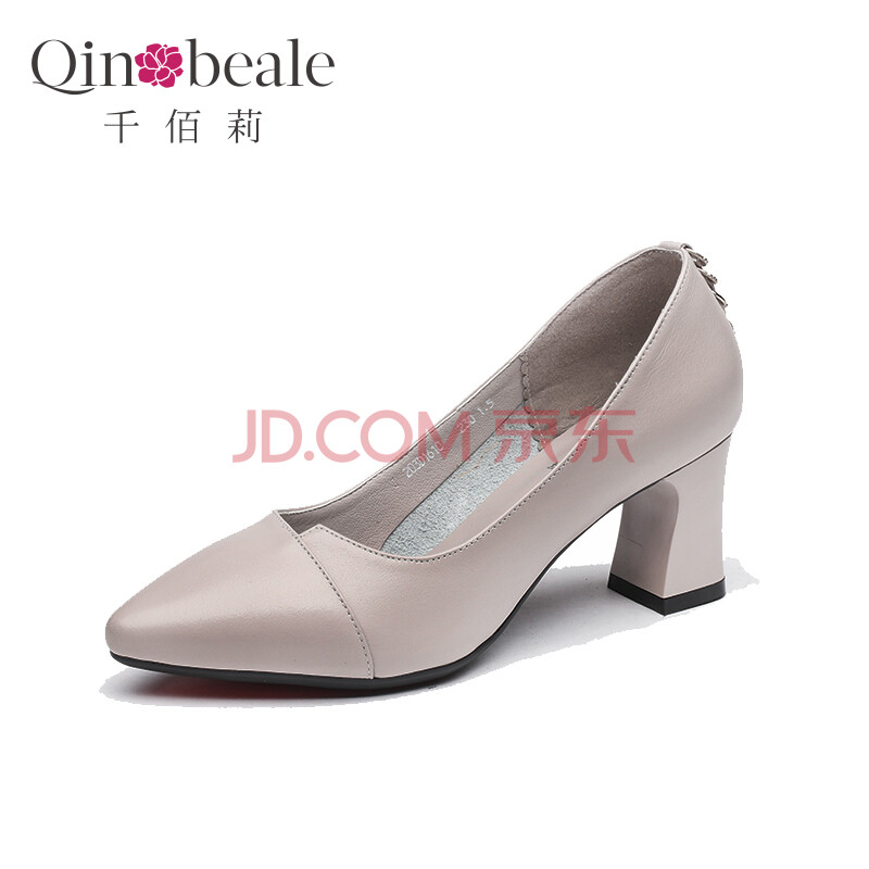 ǧ°ÛÀò Qin&beale µ¥Ð¬Å®Öиú¼âͷdz¿Ú¸ß¸úЬŮ´Ö¸ú 203D1610»ÒÉ« 40