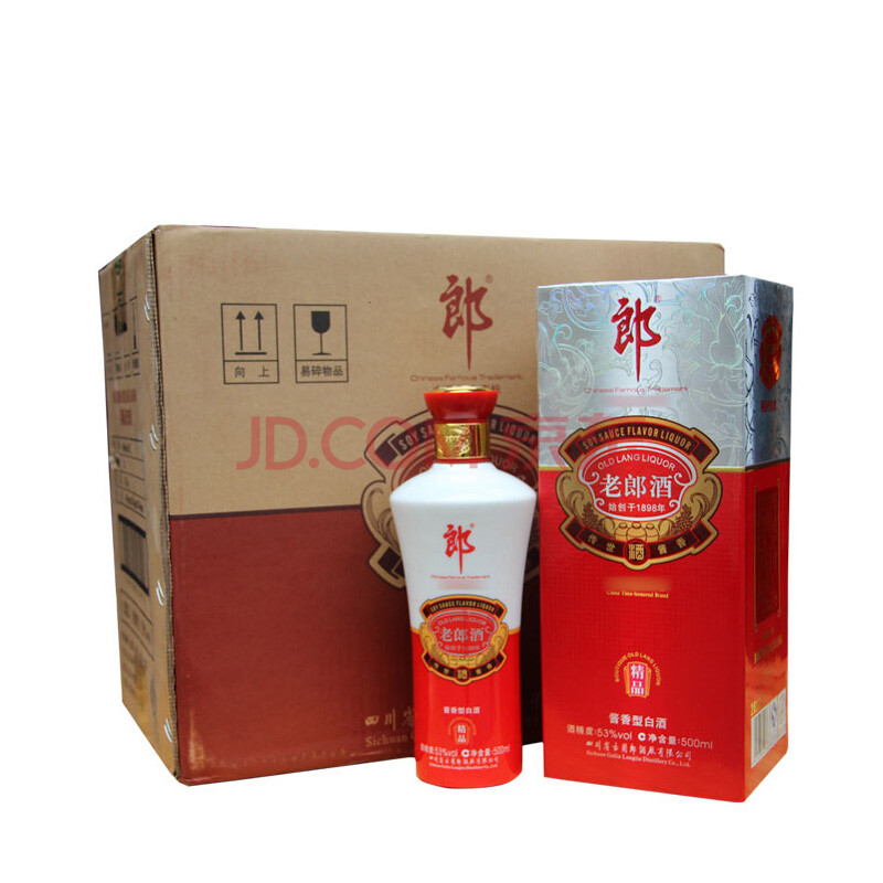 ¡¾2012ÄêÀϾơ¿Àɾƾ«Æ·ÀÏÀɾÆ1898 ½´ÏãÐͰ׾Æ53¶È500ml 6Æ¿ÕûÏä×°