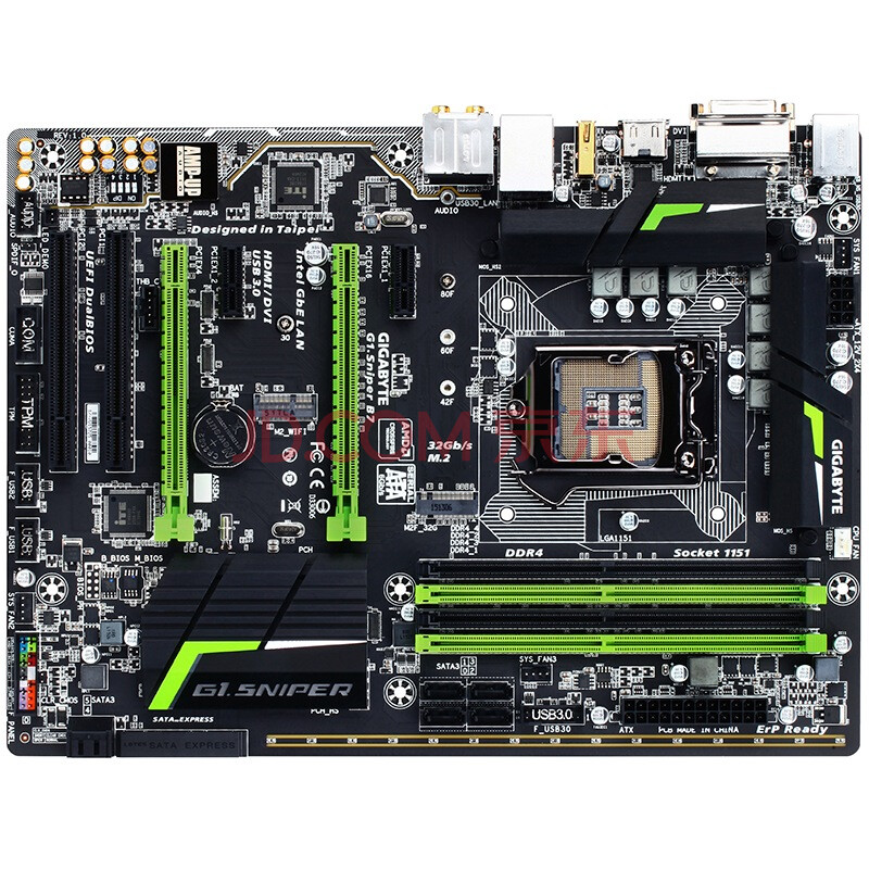 技嘉(gigabyte)g1.sniper b7主板(intel b150/lga 1151)
