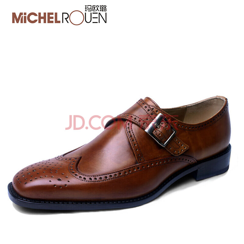 MICHELROUEN 2018ÐÂÆ·´º¼¾ÄÐЬʱÉж¨ÖÆÐ¬ ¹ÌÌØÒìÊÖ¹¤¶¨×öÄÐʿƤЬ ºìרɫ 42