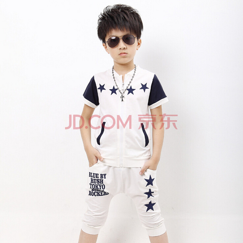 棉花桃子<em>童装</em> 2014<em>童装</em>夏装男中大童<em>夏季短袖</em>