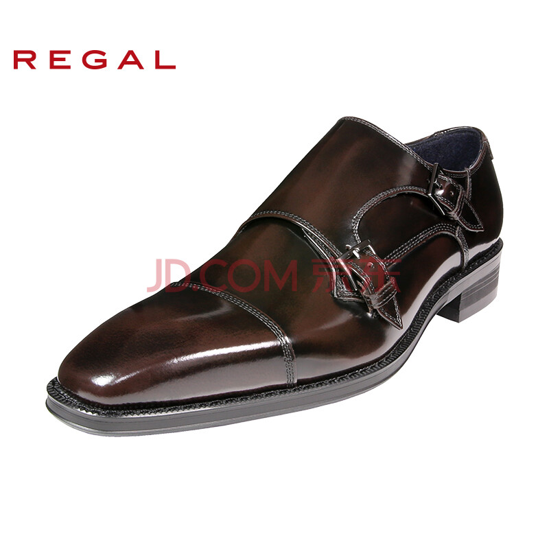 REGALÀö¸ñÉÌÎñÕý×°°ì¹«ÄÐʿƤЬһ×ÖÍ·Ì׽Ŵî¿ÛÄÐЬT50B DBR(ÉîºÖÉ«) 39