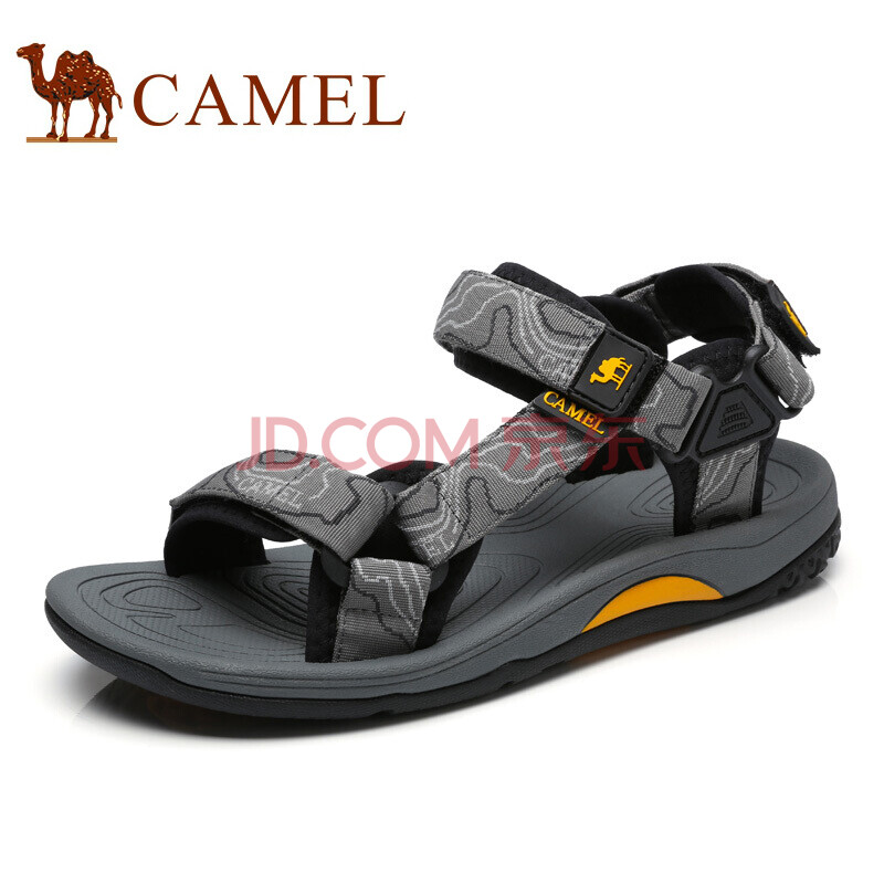 ÂæÍÕ £¨CAMEL£©Á¹Ð¬ÄÐ2018Ïļ¾ÐÂÆ·Ä§ÊõÌùÁ¹Ð¬·À»¬ÃԲʻ§ÍâËÙ¸Éɳ̲Ь A822162497 »ÒÉ« Äпî 43