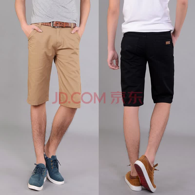2014夏装<em>新款男士</em>式<em>马裤</em>沙滩休闲中裤短裤XC