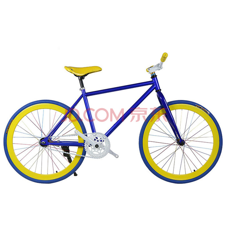 死飞自行车700C款公路赛车学生倒刹倒骑自行