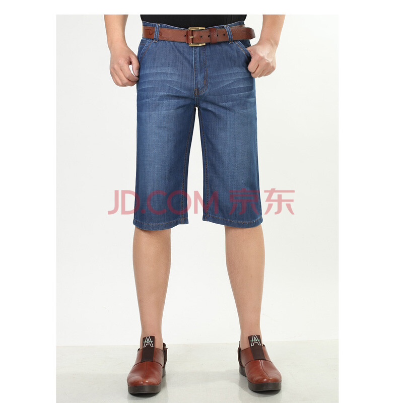 2014夏艾罗莱牛仔<em>短裤男</em>直筒韩版男裤子 <em>5分</em>