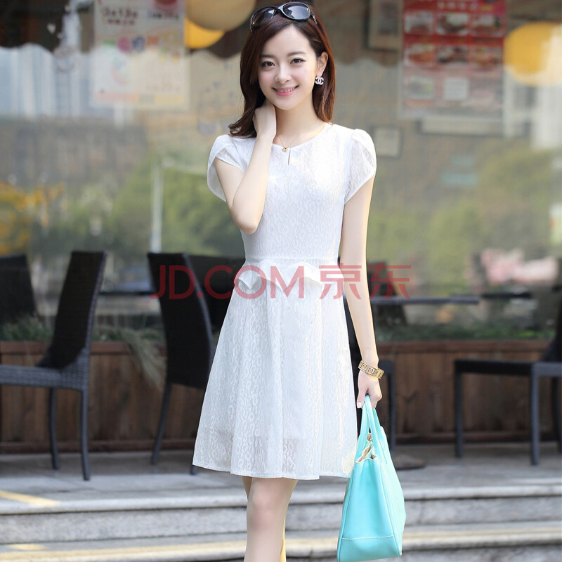 迷迈 韩版雪纺连衣裙长裙 仙女裙 <em>货到付款</em>女装