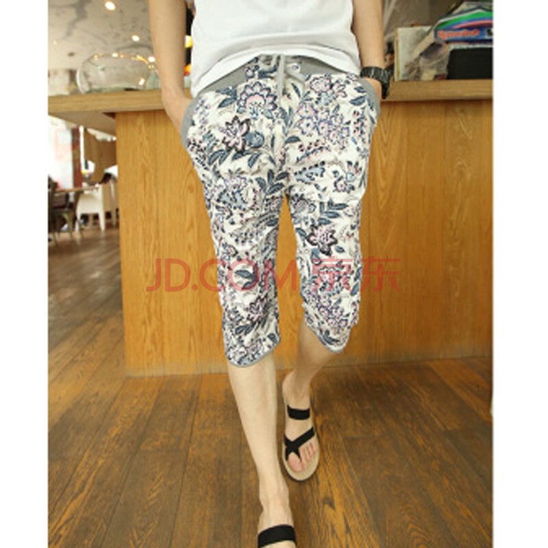 丹杰仕 七分裤男2014夏季男士<em>休闲</em>裤韩版<em>休闲</em>