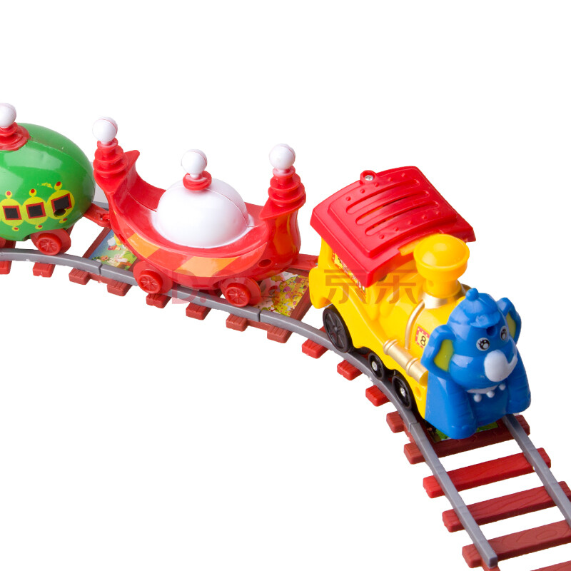大奇叮叮车托马斯小火车玩具仿真轨道助力火车音乐玩具 小火车