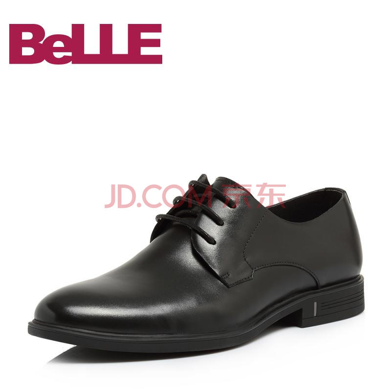 Belle/°ÙÀö2018´ºÐÂÆ·×¨¹ñͬ¿îţƤ¸ïÄÐÆ¤Ð¬5SG01AM8 ºÚÉ« 38