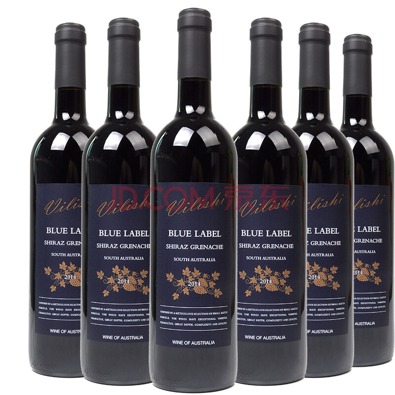 °ÄÖÞ½ø¿Úºì¾ÆÎ°ÀûÊ¿Vilishi°ë¸ÉºìÆÏÌѾÆ2014À¶ÅÆBULELABEL µê³¤ÍƼö ÕûÏä6Ö§×°ËÍ3¸öÊÖÌá´ü