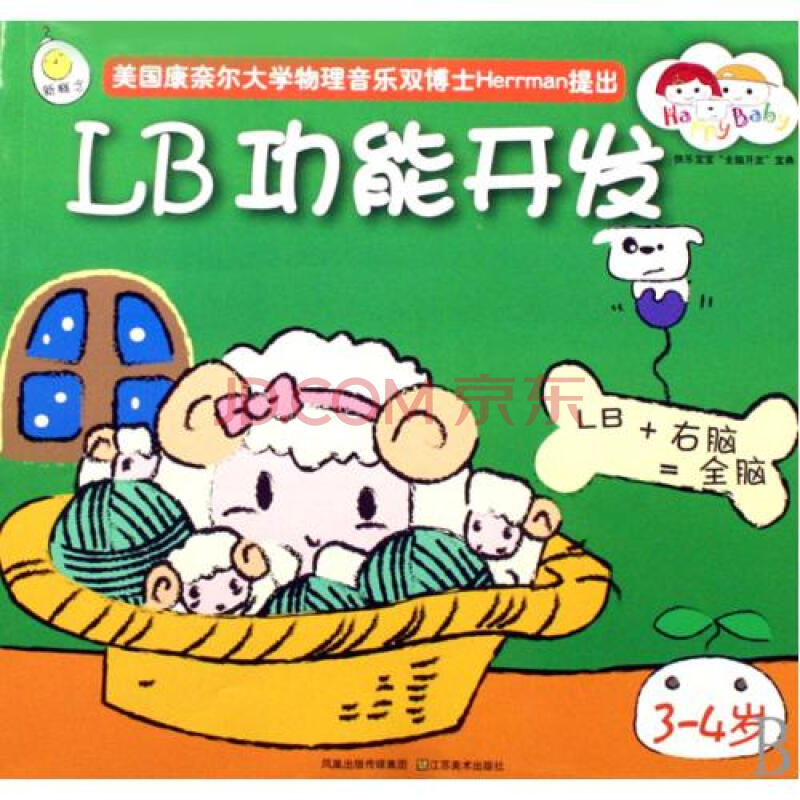 LB功能开发3-4岁\/快乐宝宝全脑开发宝典图片