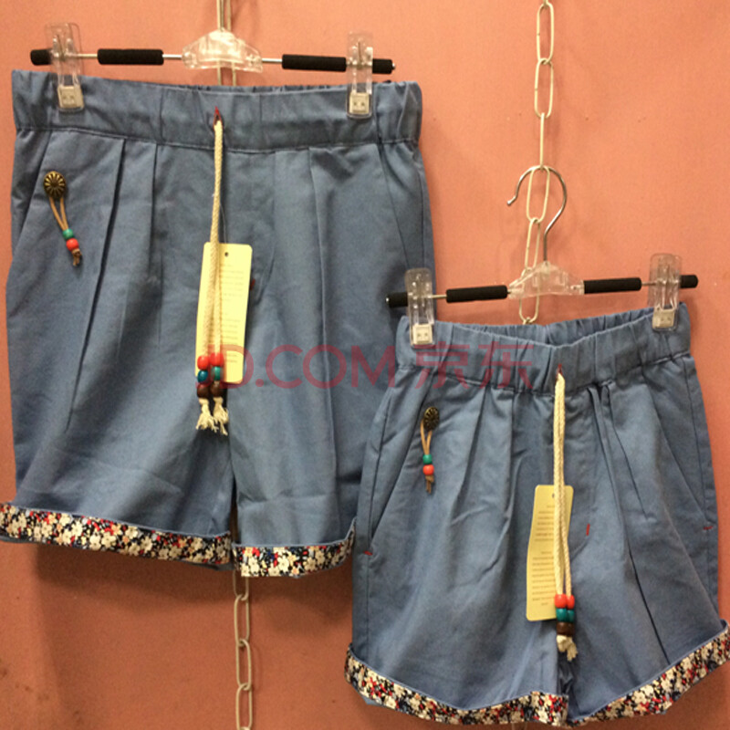 让夏尔夏季爆款<em>情侣短裤</em>男士<em>亚麻</em>短裤情侣大码