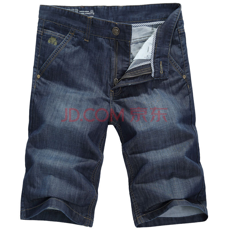 战地吉普(Afs Jeep)七分裤男 夏季宽松<em>马裤</em>牛仔